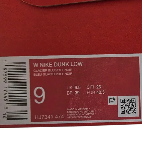 NIB Nike Women's Dunk Low SZ 9 - Picture 12 of 12